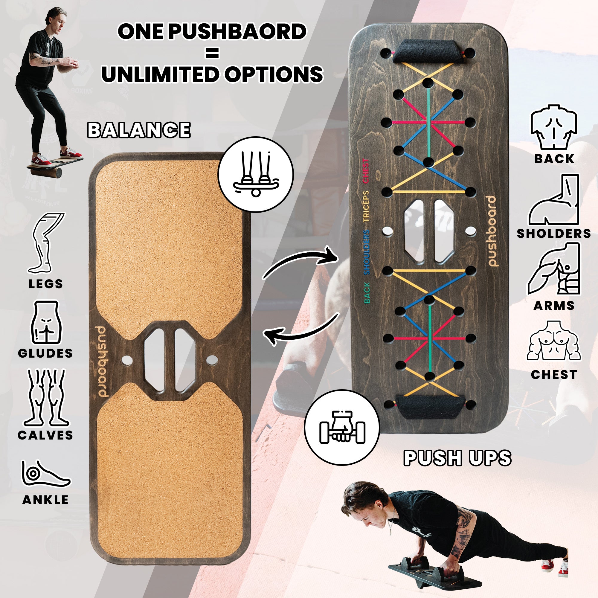 Pushboard Training set